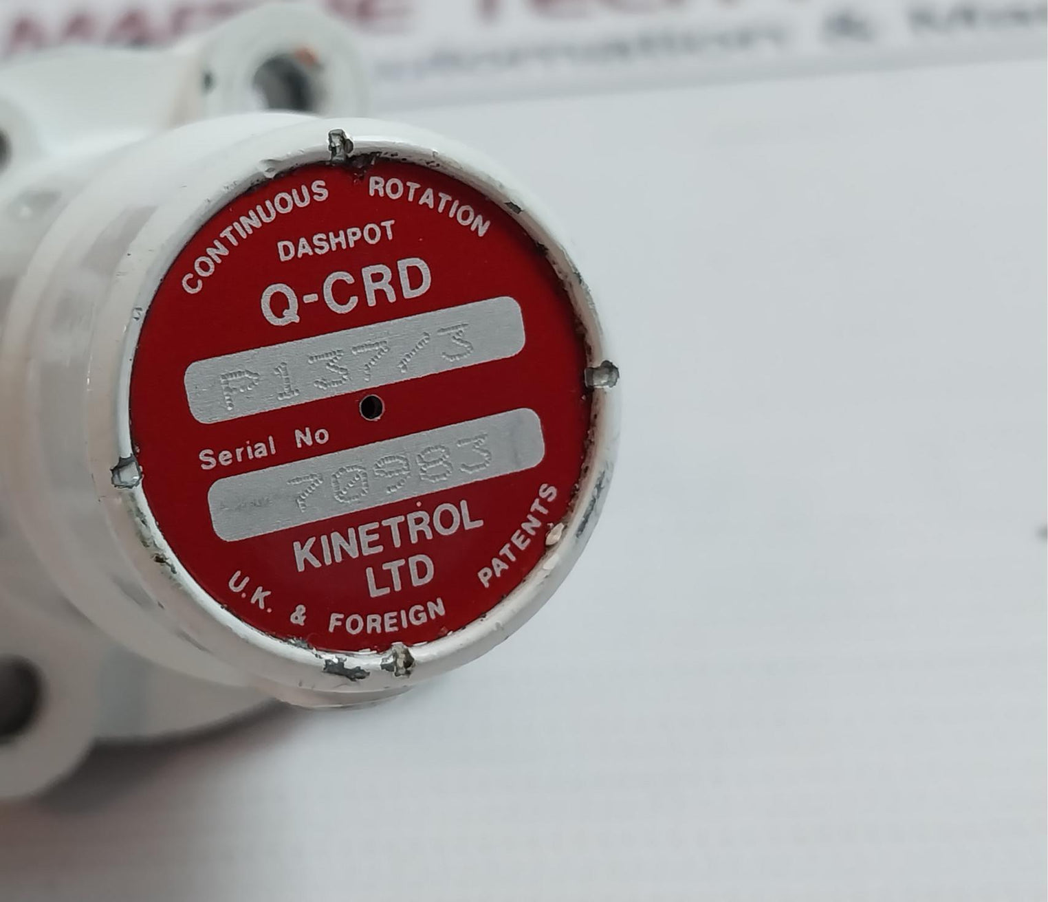 Kinetrol Q-crd Continuous Rotation Dashpot