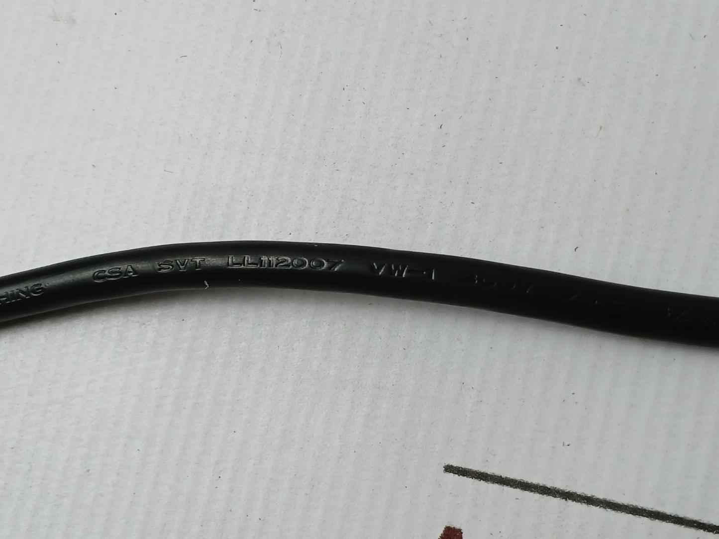 King-cord Kc-003 Power Card 75°C 10A 125V 1-meter
