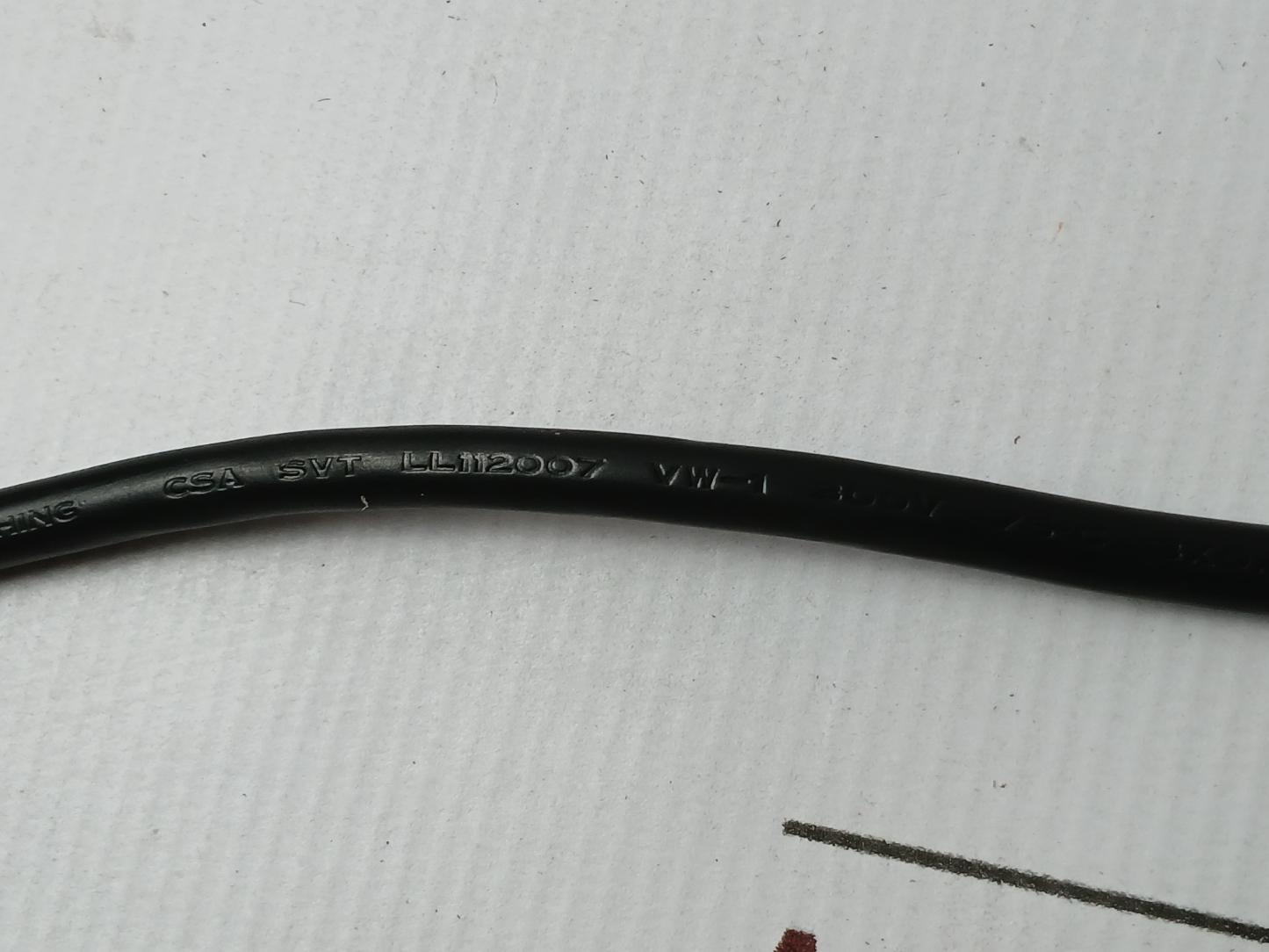 King-cord Kc-003 Power Card 75°C 10A 125V 1-meter