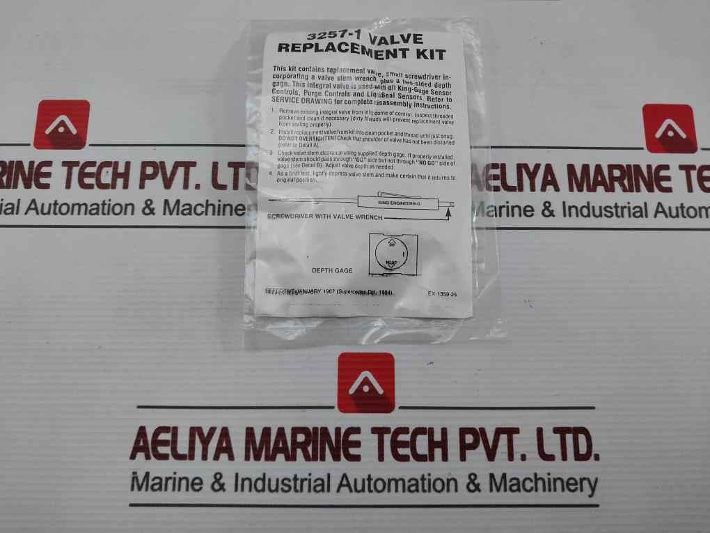 King-gage 7334-9 Sensor Control Kit