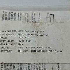King Engineering 3257-1 Valve Replacement Kit