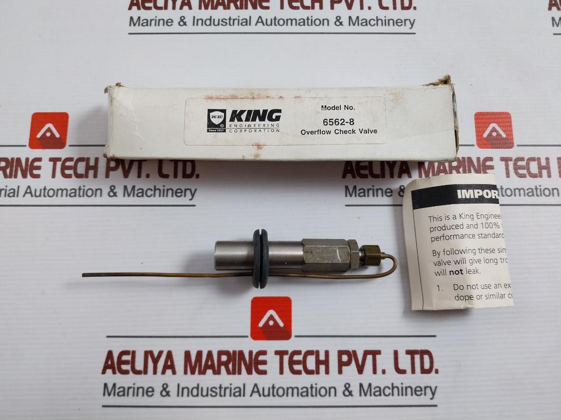 King Engineering 6562-8 Overflow Check Valve