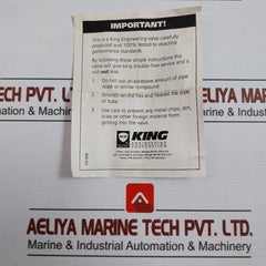 King Engineering 6562-8 Overflow Check Valve