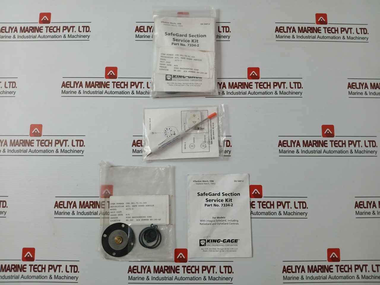 King Engineering 7334-2 Safe Guard Section Service Kit