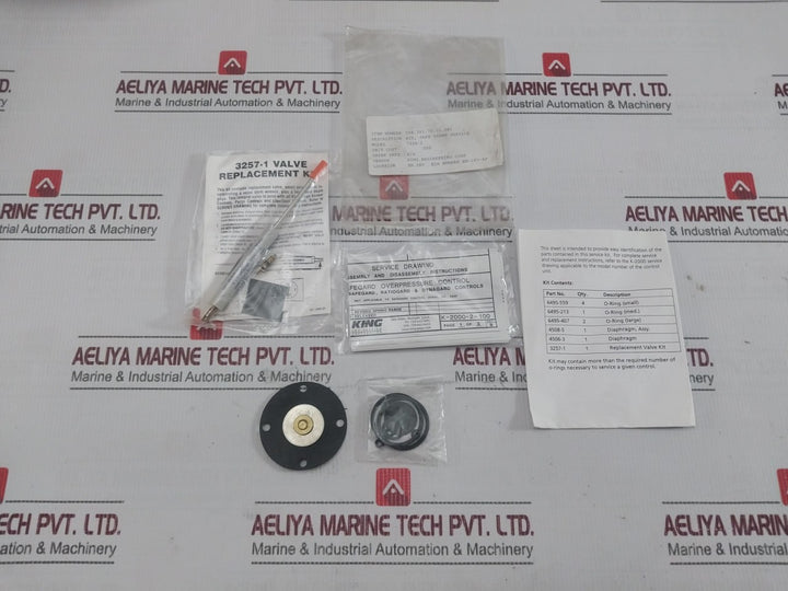 King Engineering 7334-2 Safe Guard Service Kit