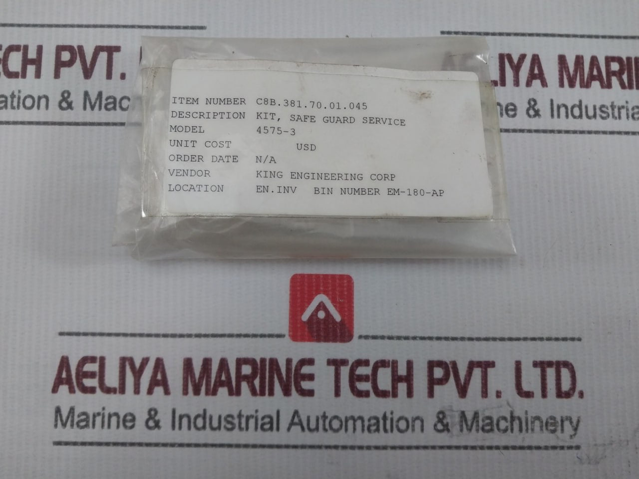 King Engineering 7334-2 Safe Guard Service Kit Rev:B