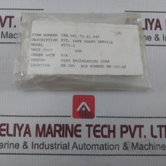 King Engineering 7334-2 Safe Guard Service Kit Rev:B