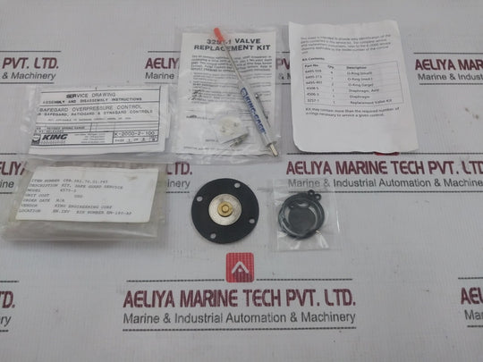 King Engineering 7334-2 Safe Guard Service Kit Rev:B
