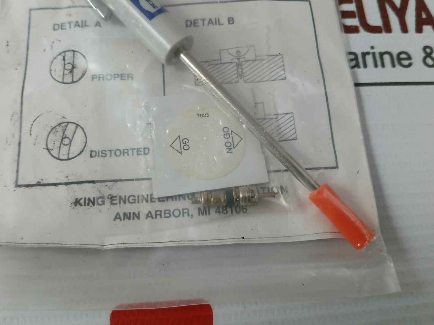 King Engineering 7334-3 Liquid Level Gauging System Valve Replacement Kit
