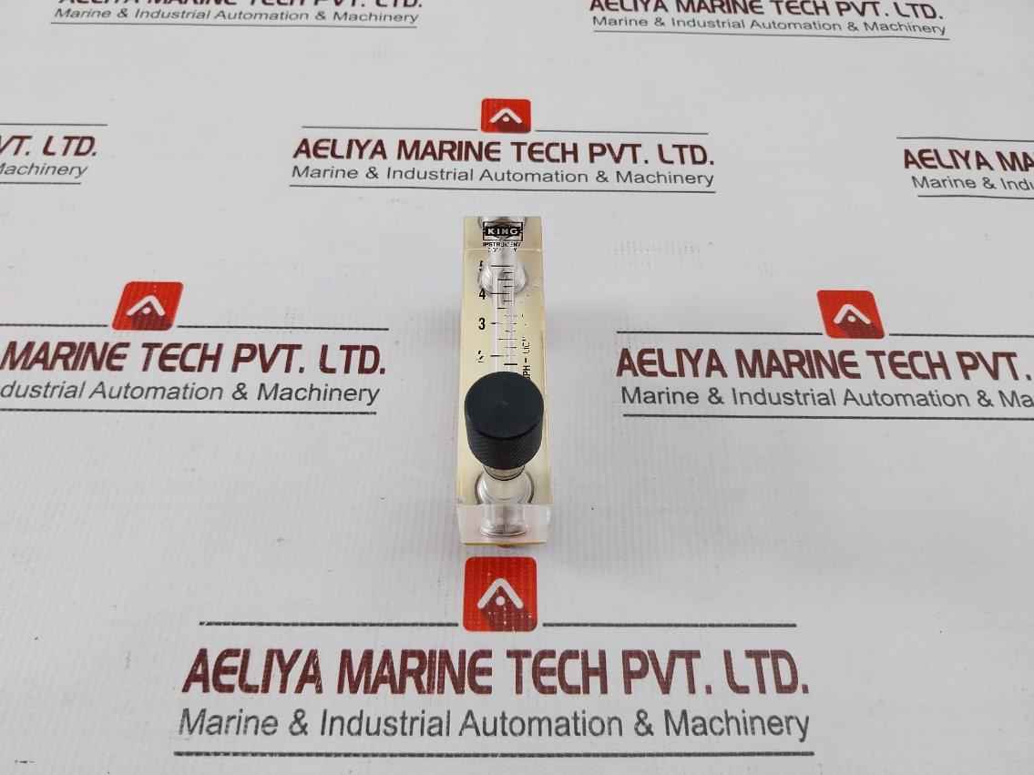 King Instrument 1-5 Gph Liquid Flow Meter