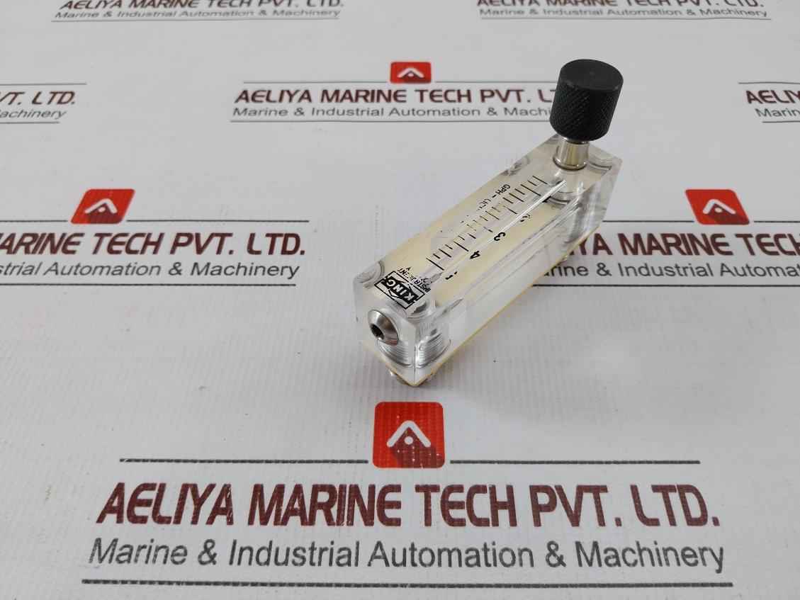 King Instrument 1-5 Gph Liquid Flow Meter