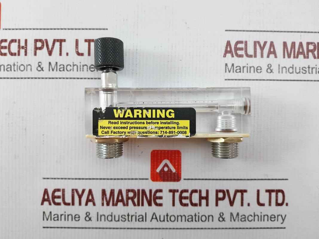 King Instrument 1-5 Gph Liquid Flow Meter