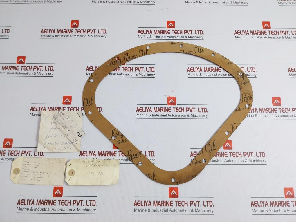 King Paper Oil Gasket For Butterfly Valve Vvu-0297.285
