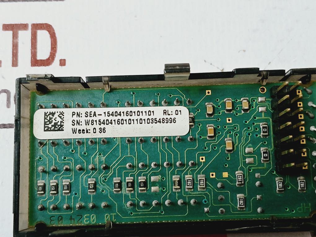 Kingbright Tc07-11ewa Single Color Dot Matrix Display With Pcb