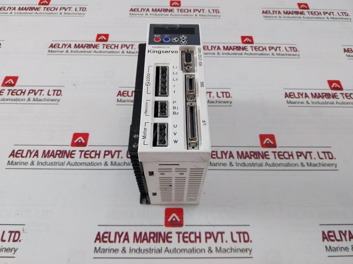 Kingservo Ksdg00421Lip Servo Driver Bec-d070701S-07 200-255 3Ph 50/60Hz 2.8A