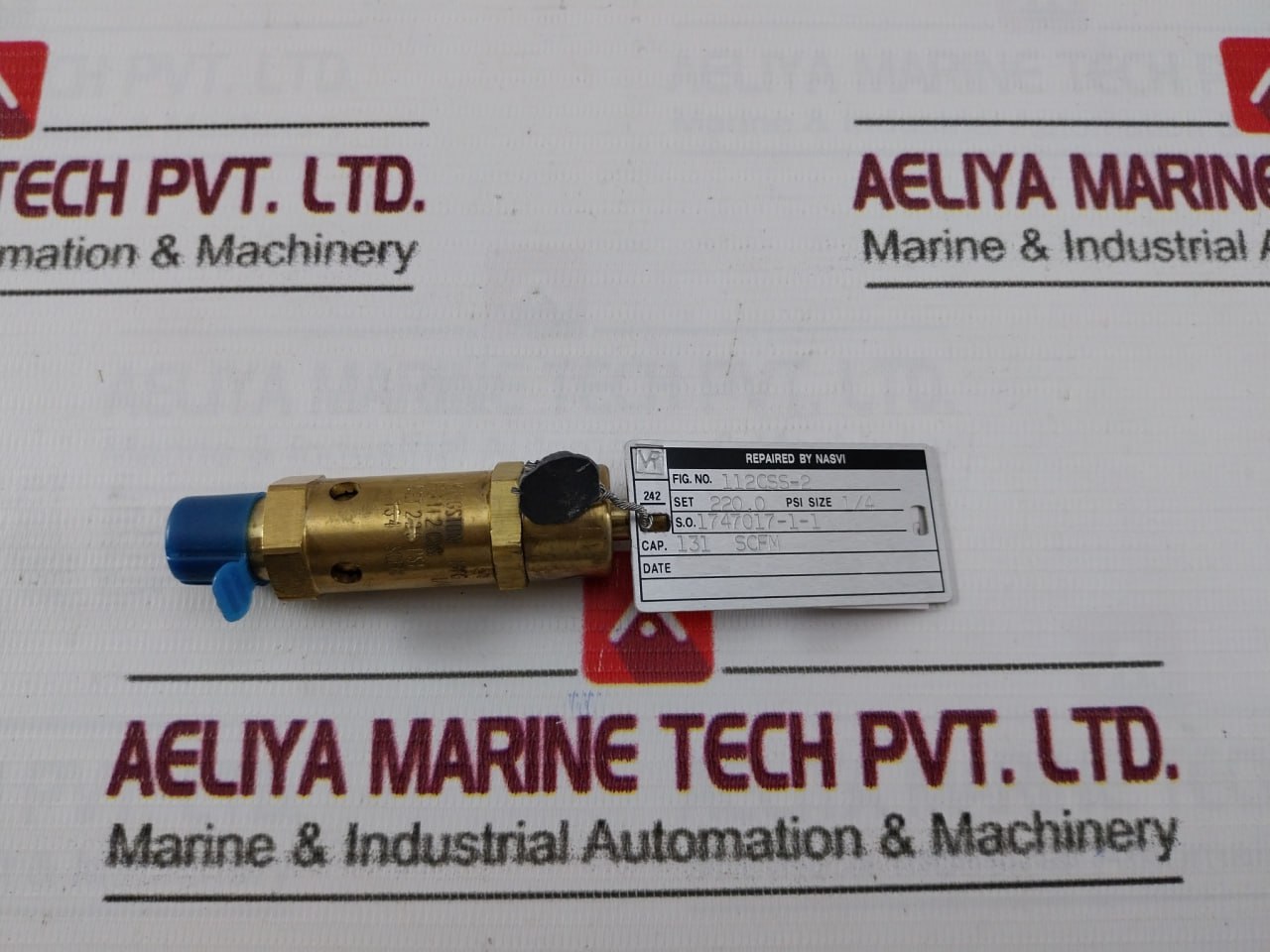 Kingston 112Css-2 Asme Brass Safety Valve 0G15749.2Cl