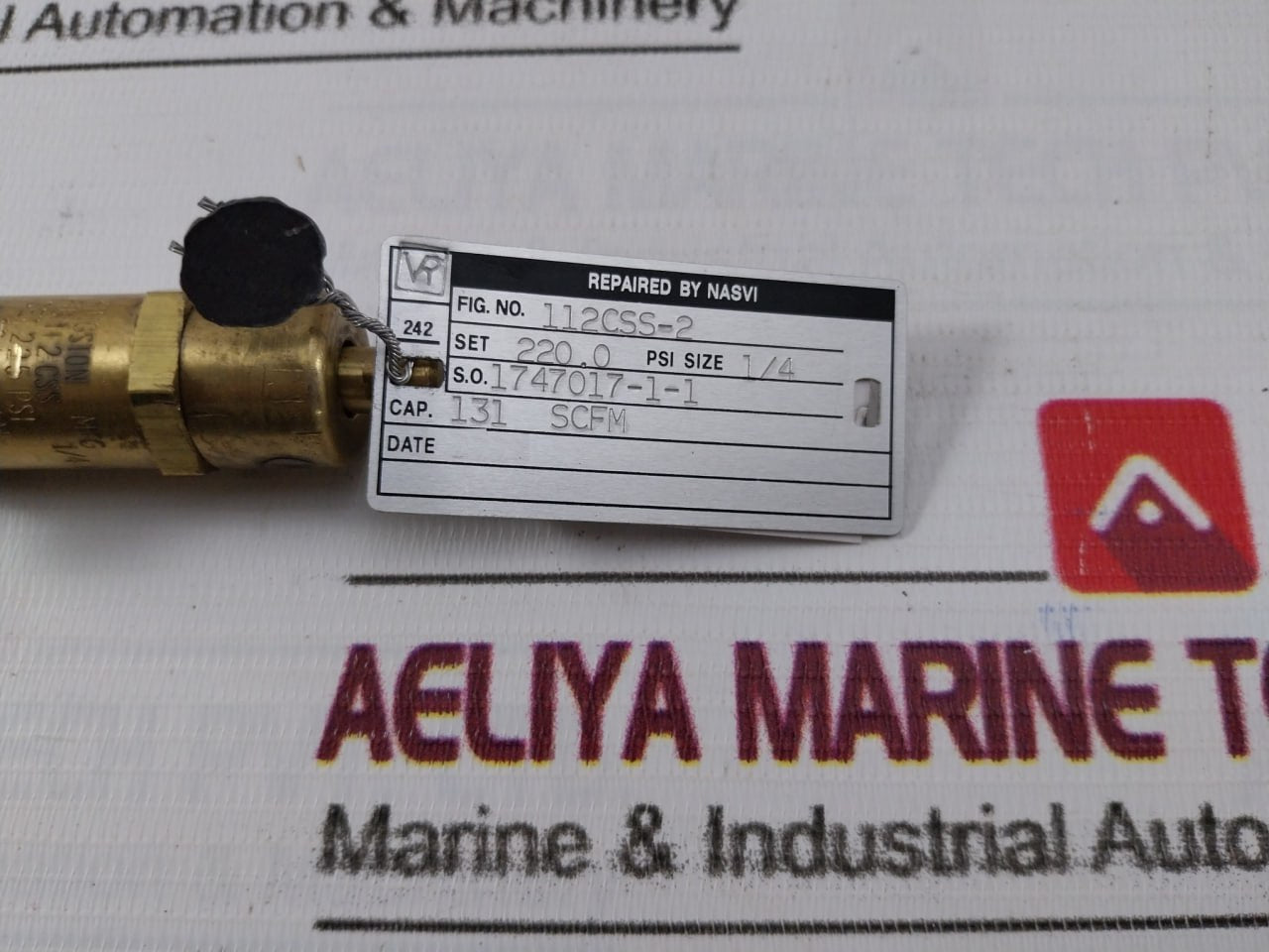 Kingston 112Css-2 Asme Brass Safety Valve 0G15749.2Cl