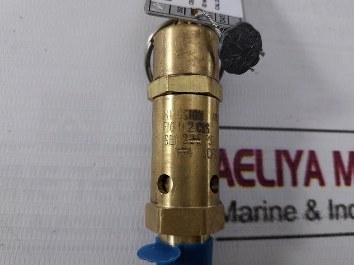 Kingston 112Css-2 Asme Brass Safety Valve 0G15749.2Cl