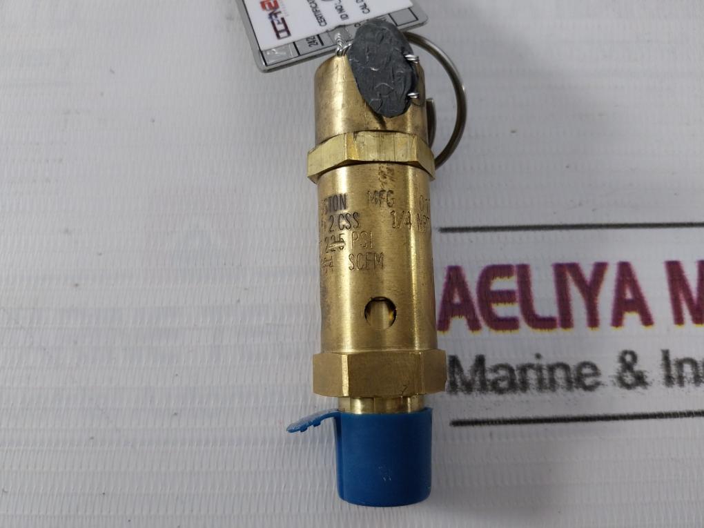 Kingston 112Css-2 Asme Brass Safety Valve 0G15749.2Cl