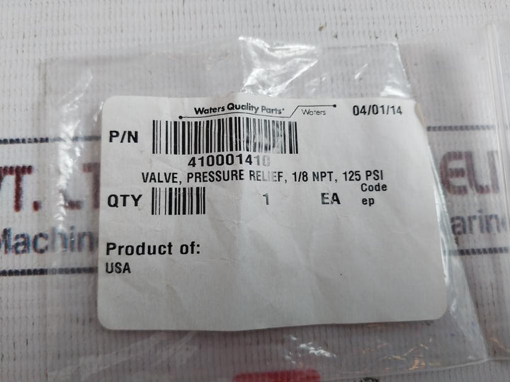 Kingston 410001410 Ksv10 125 Psi Low Profile Safety Valve, 1/8 Npt