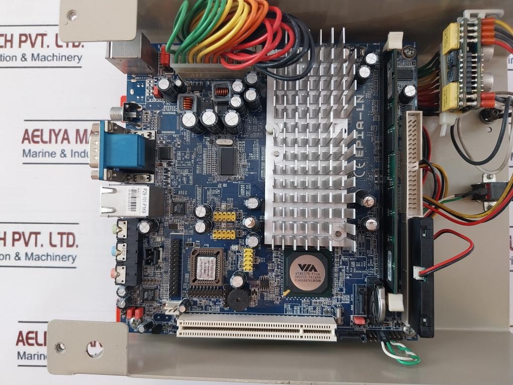Via Epia-ln Mini-itx Mainboard 10000Eag Mother Board With Cabinet