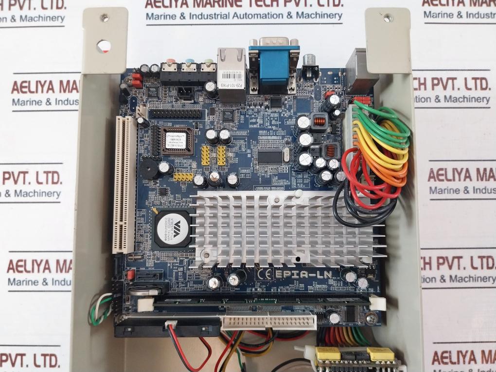 Via Epia-ln Mini-itx Mainboard 10000Eag Mother Board With Cabinet