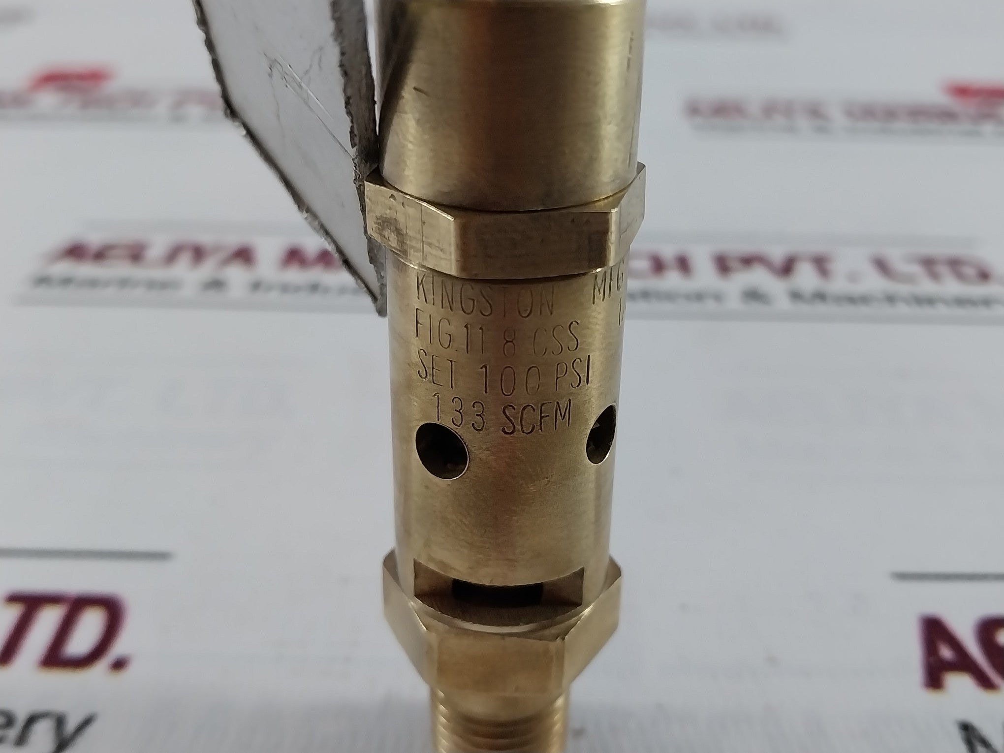 Kingston Fig.11 8 Css High Flow Brass Safety Valve
