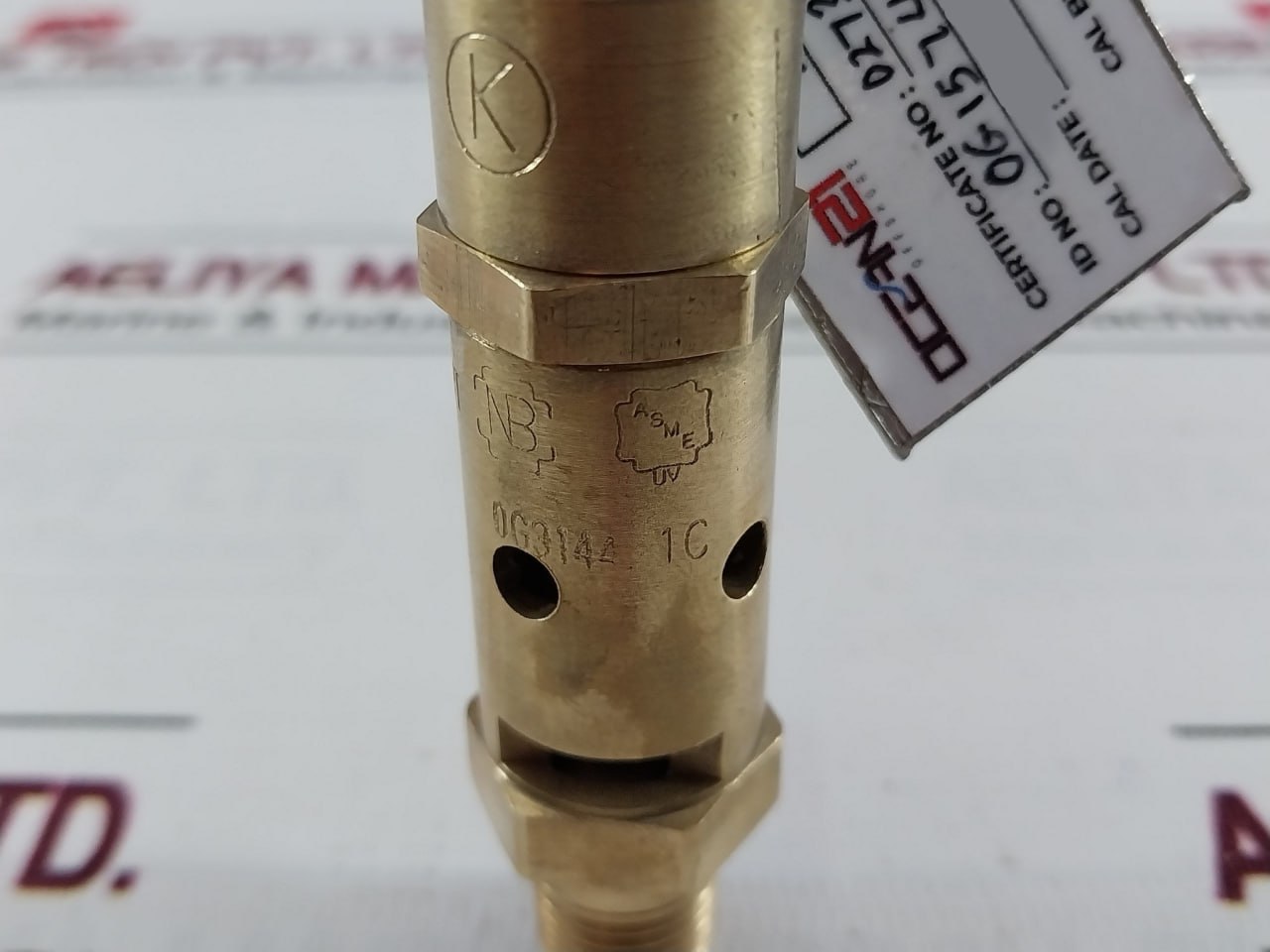 Kingston Fig.11 8 Css High Flow Brass Safety Valve