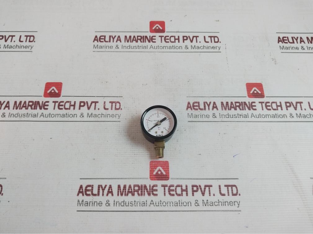 Kins 0-0.4 Mpa Pressure Gauge 0-4 Bar 071701