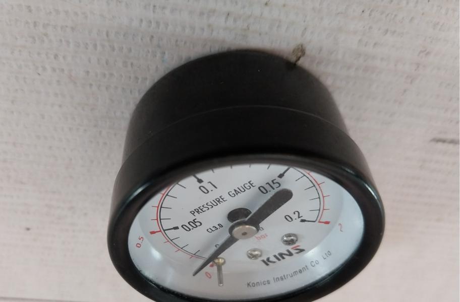 Kins Pressure Gauge 0-0.2 Mpa 0-2 Bar Cl 3.0