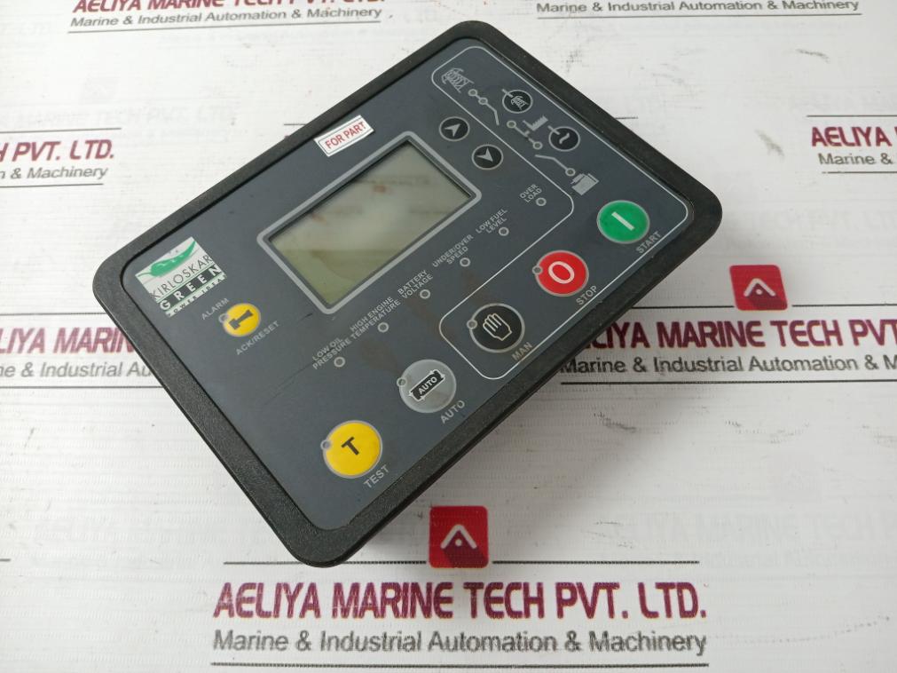 Kirloskar Green 8 To 35Vdc Generator Genset Controller 0-100 Hz Not Working