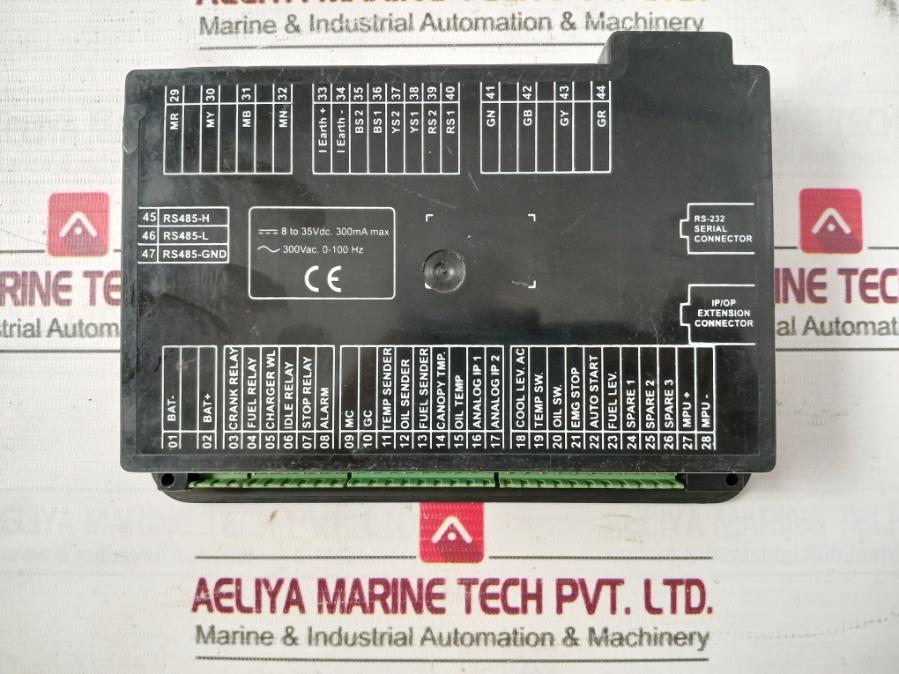 Kirloskar Green 8 To 35Vdc Generator Genset Controller 0-100 Hz Not Working