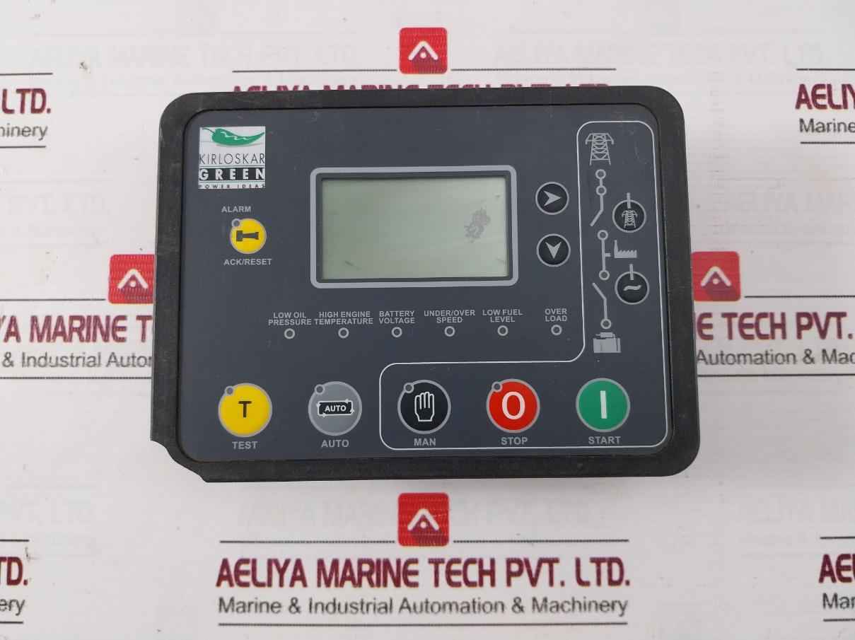 Kirloskar Green 8 To 35Vdc Generator Genset Controller 300Vac 0-100 Hz