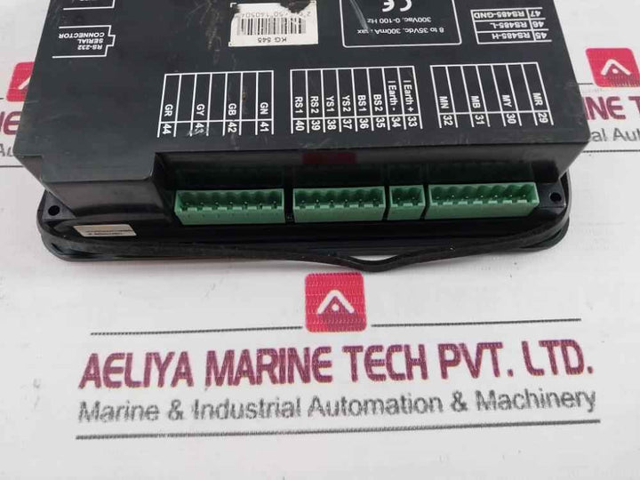 Kirloskar Green Kg 545 Generator Controller 300Vac 0-100 Hz (Not Working)