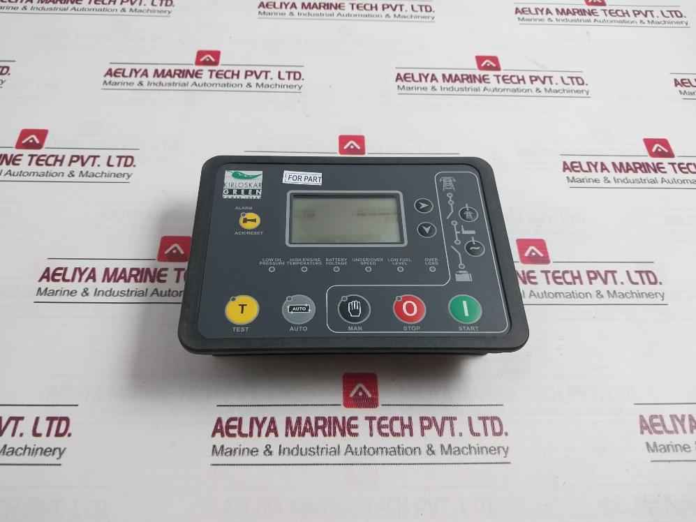Kirloskar Green Kg545 Generator Genset Controller 0-100 Hz Not Working
