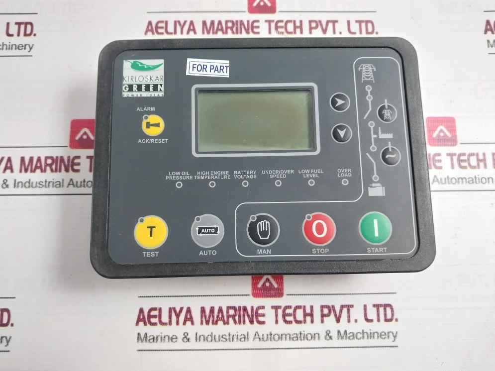 Kirloskar Green Kg545 Generator Genset Controller 0-100 Hz Not Working