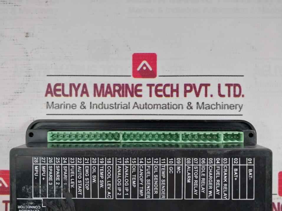 Kirloskar Green Kg 545 Generator Genset Controller 0-100 Hz (Not Working)