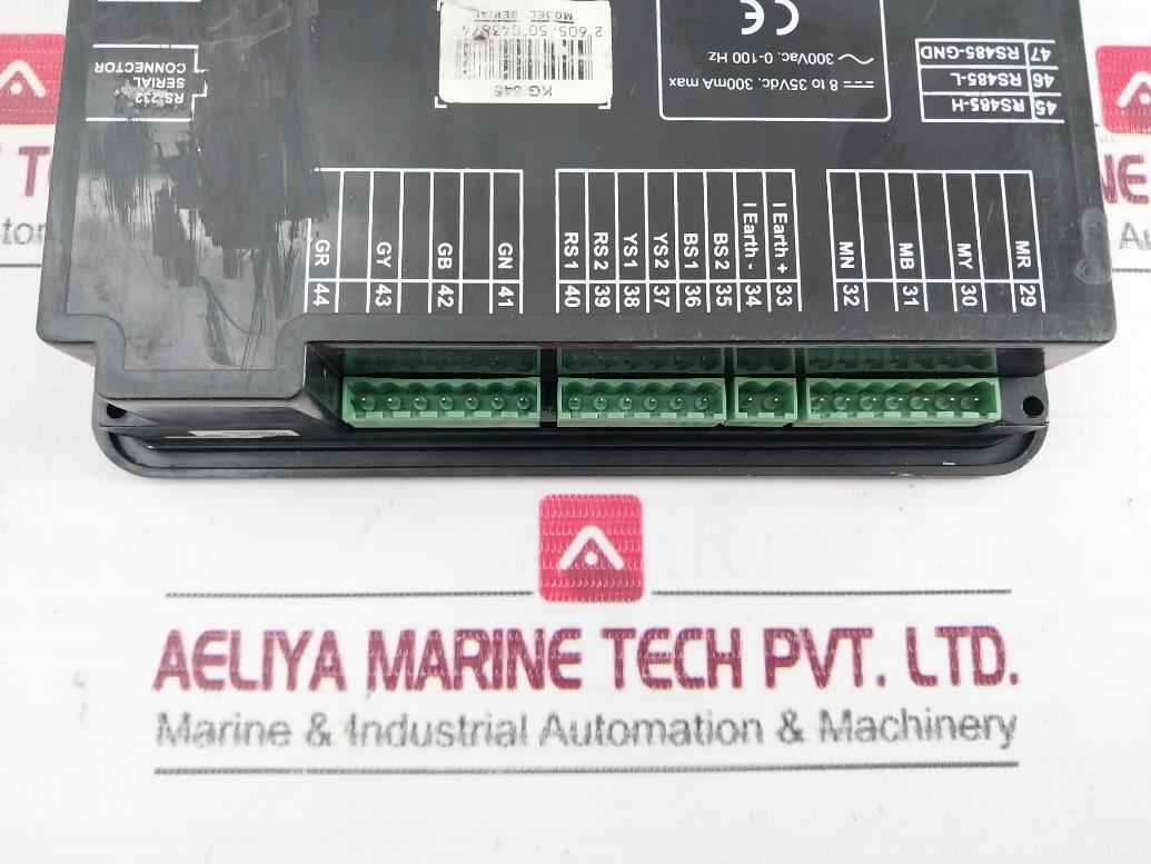 Kirloskar Green Kg 545 Generator Genset Controller 0-100 Hz (Not Working)