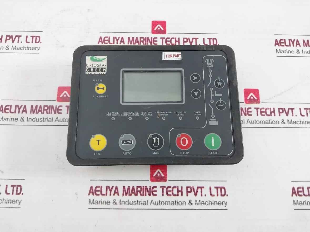 Kirloskar Green Kg 545 Generator Genset Controller 0-100 Hz (Not Working)