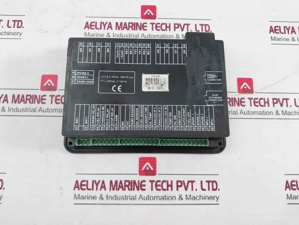 Kirloskar Green Kg 545 Generator Genset Controller 0-100 Hz (Not Working)
