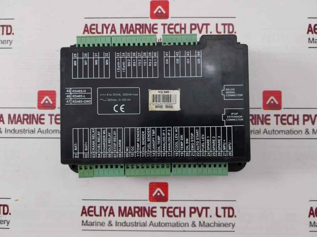 Kirloskar Green Kg545 Generator Genset Controller 300Vac, 0-100 Hz