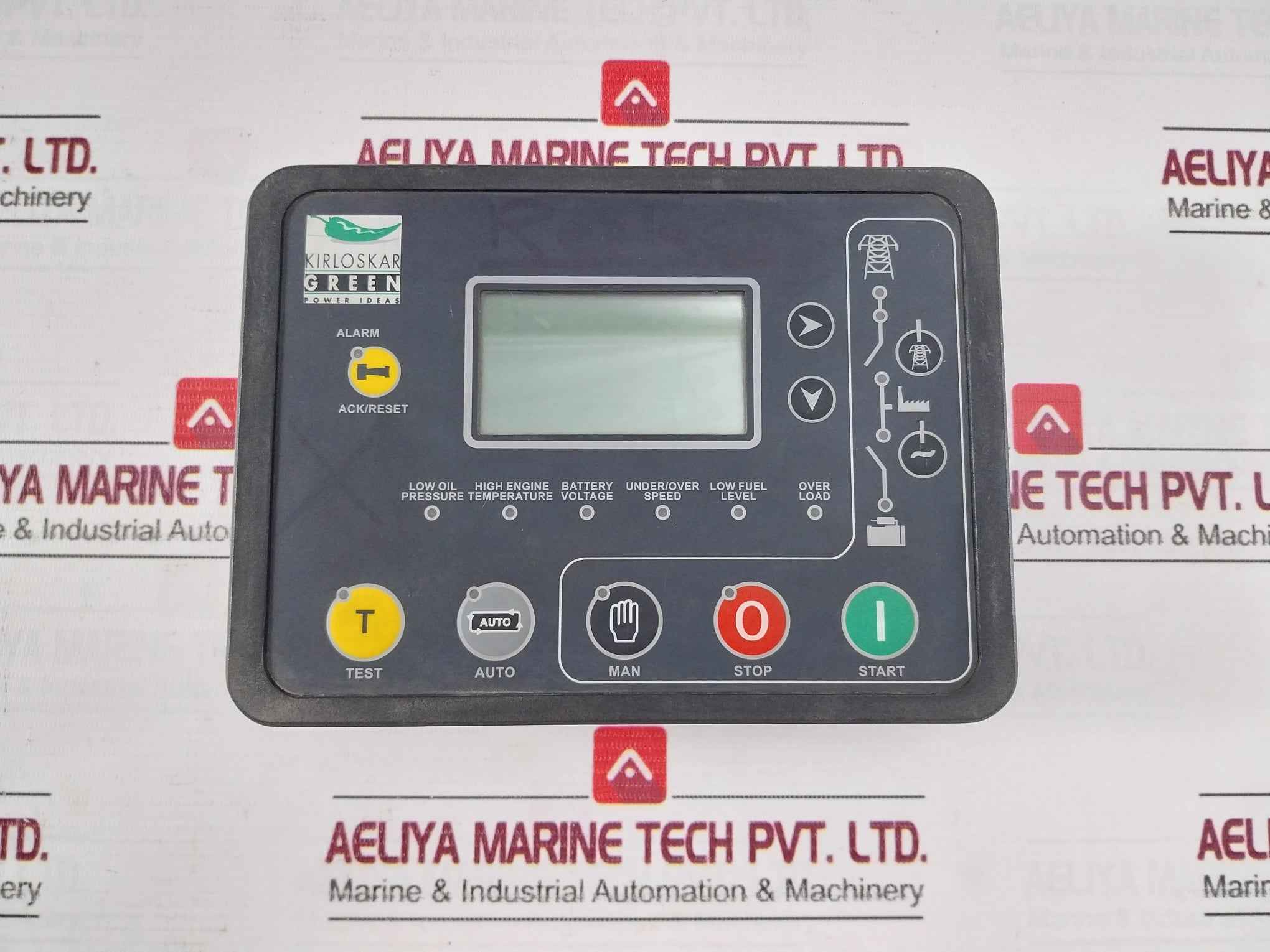 Kirloskar Green Kg 545 Generator Genset Controller(Not Working)