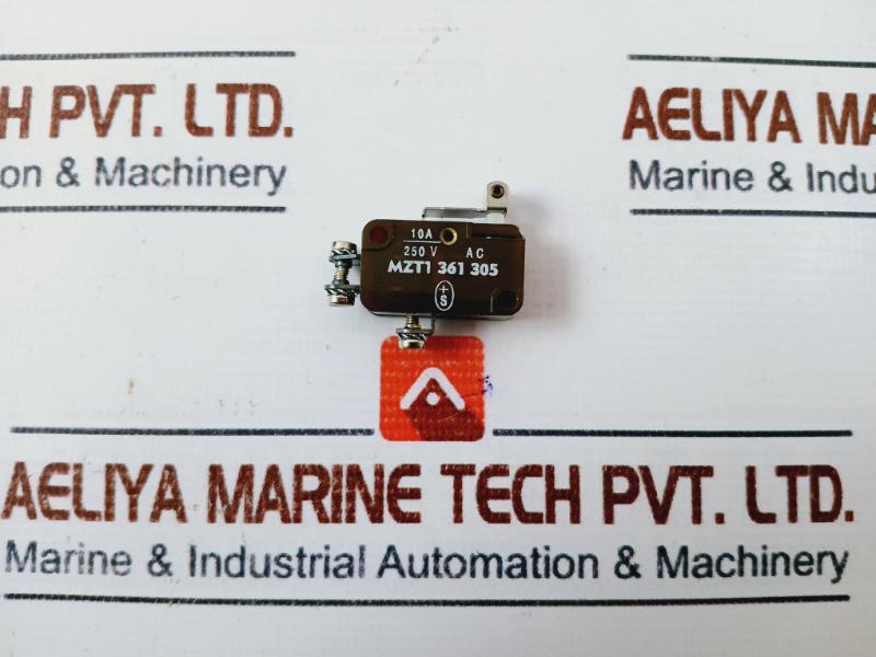 Kissling MZT1 361 305 Microswitch with Roller Lever 10A 250V