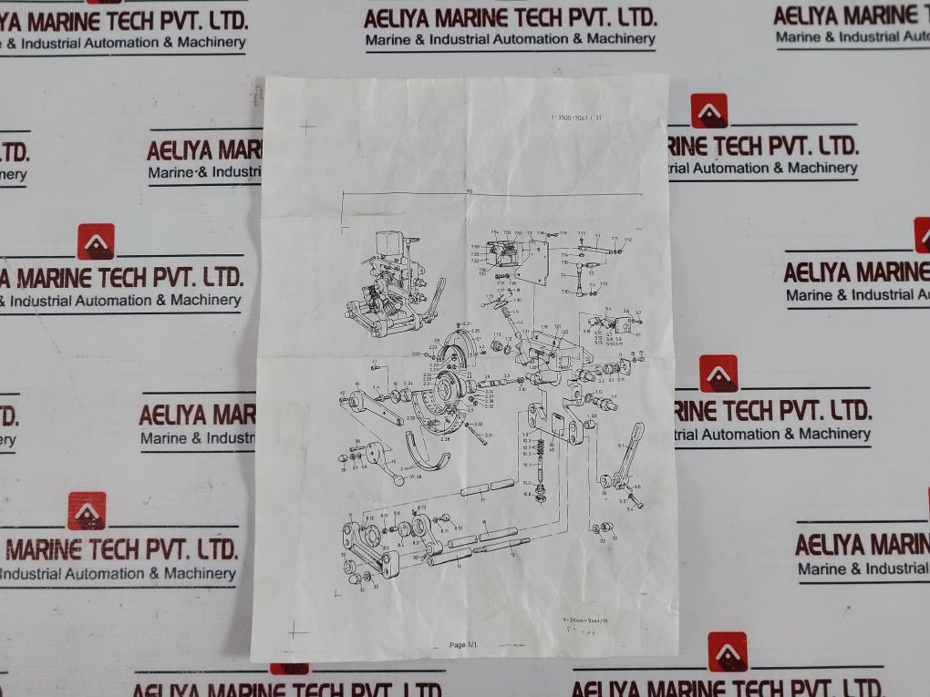 Kissling MZT1 361 305 Repair Kit for Compound Regulator VR
