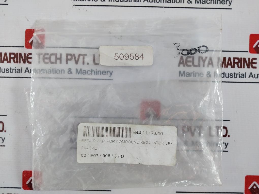 Kissling MZT1 361 305 Repair Kit for Compound Regulator VR