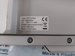 Kistler 5877Az000 Display Module For Maxymos Tl And Nc Process Monitoring System