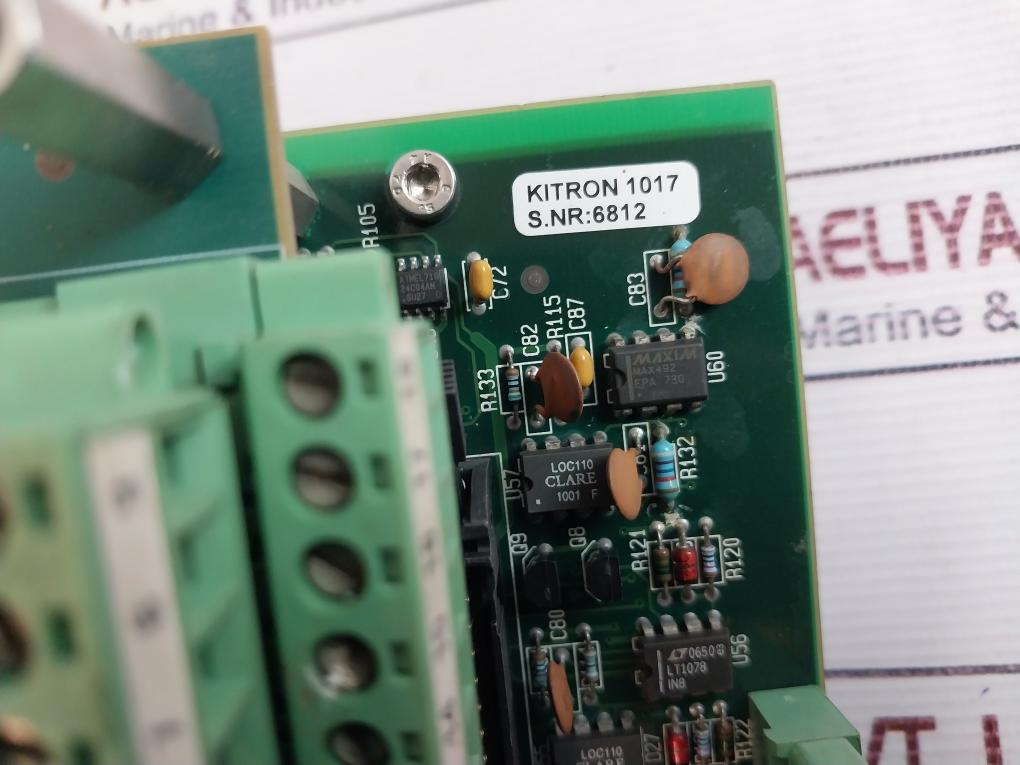 Kitron Di 123 E01 012 Rev. B Pcb Card