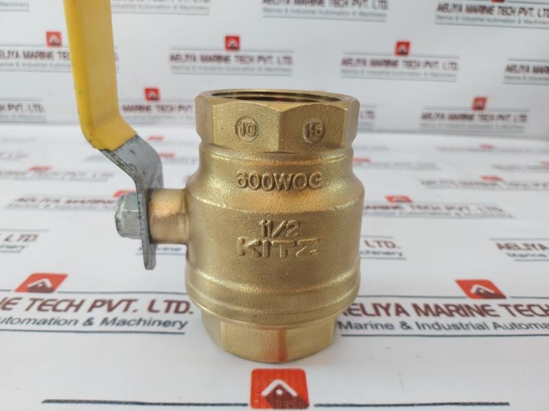 Kitz 600Wog Brass Ball Valve 175 Psi