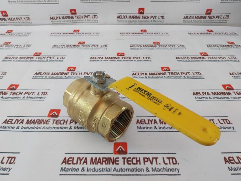 Kitz 600Wog Brass Ball Valve 175 Psi