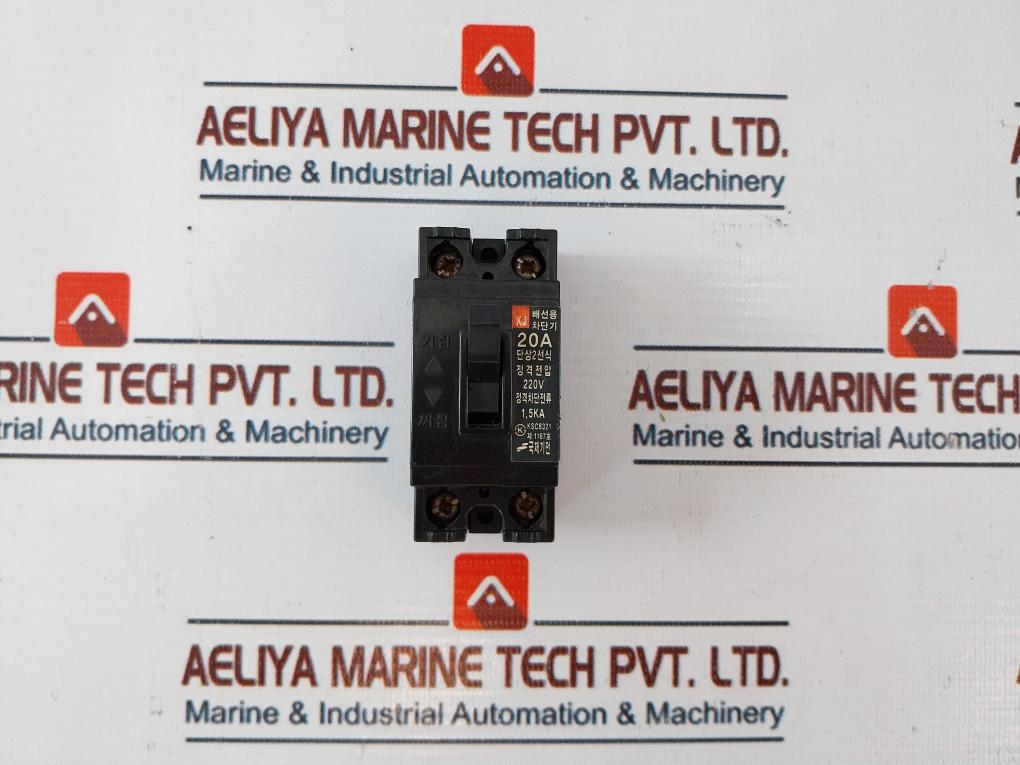 Kj 20A Single Phase 2 Wire Type Circuit Breaker